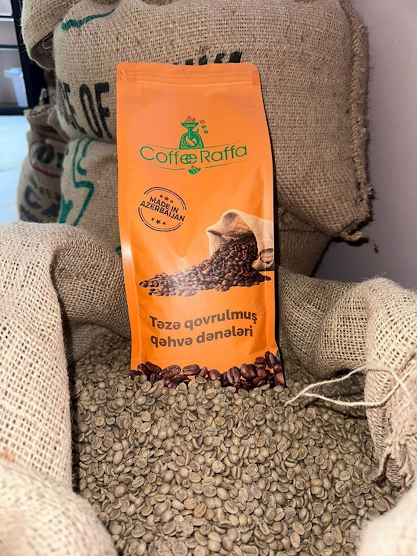 Qəhvə dənələri CoffeeRaffa Efiopiya (Djimmah), 250 q