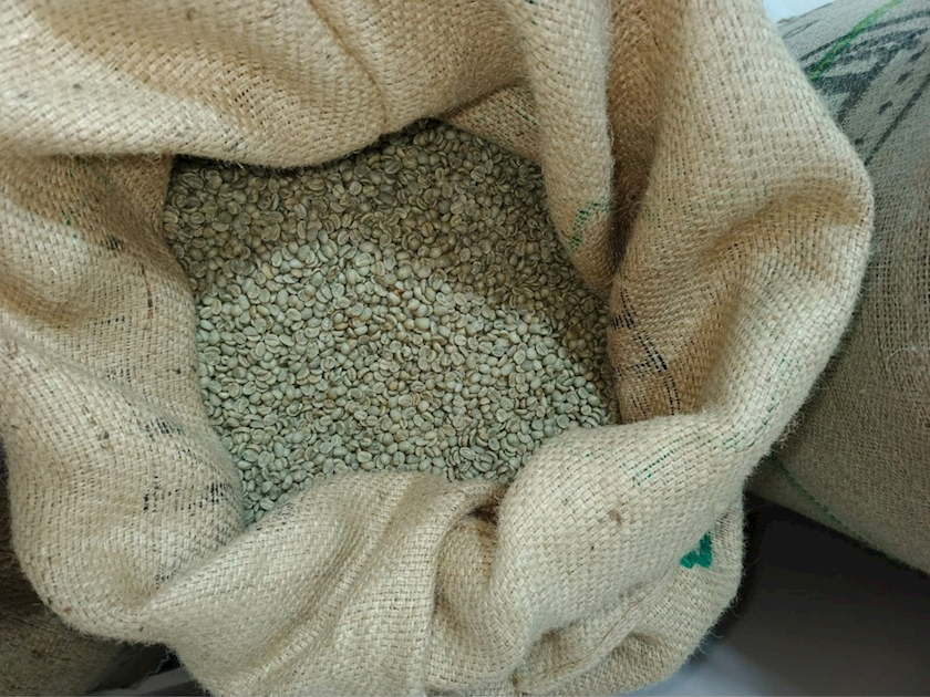 Yaşıl qəhvə dənələri CoffeeRaffa YQ_001_500, 500 q