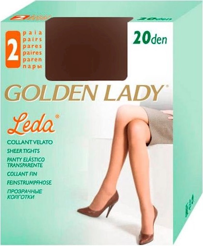 ᐈ Колготки женские Golden Lady Leda Filanca, 20den, размер 2(S