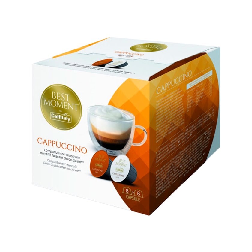 Kapsullarda qəhvə və süd Caffitaly System Best Moment Cappuccino, 16 əd