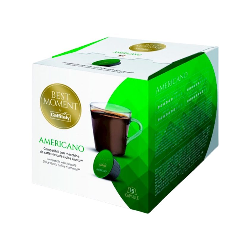Qəhvə Caffitaly System Best Moment Americano, 16 əd