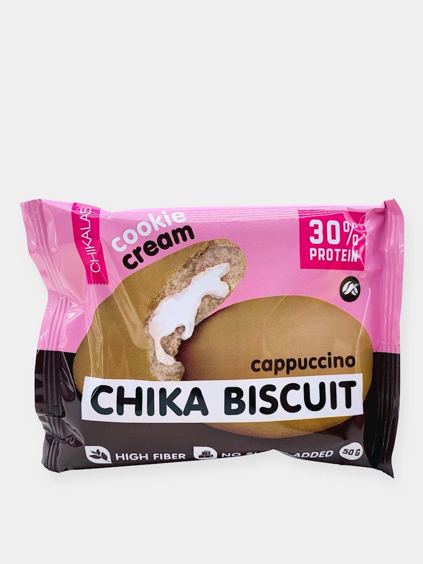 Бисквитное печенье Chikalab Chika Biscuit Бисквит капучино 50 г ...