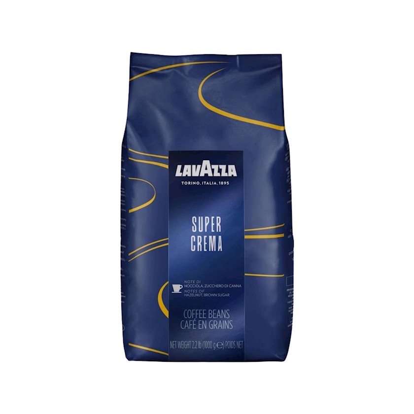 Dənli qəhvə Lavazza Super Crema,1 kq