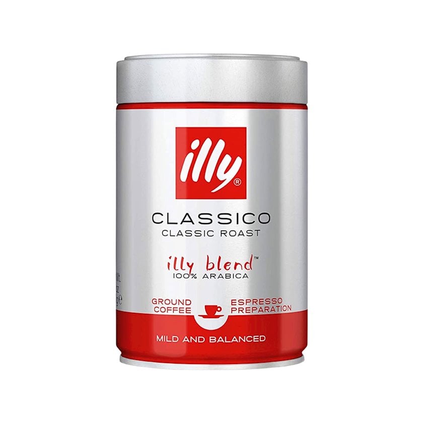 Üyüdülmüş qəhvə Illy Classico 250 q