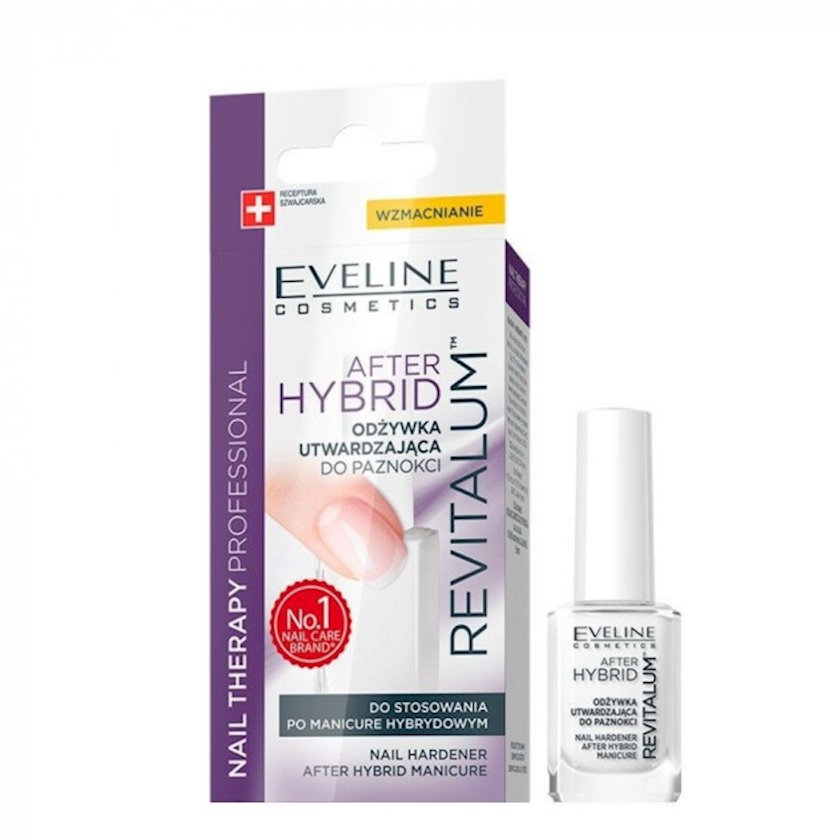 Укрепляющий кондиционер для ногтей Eveline after hybrid nail therapy ...