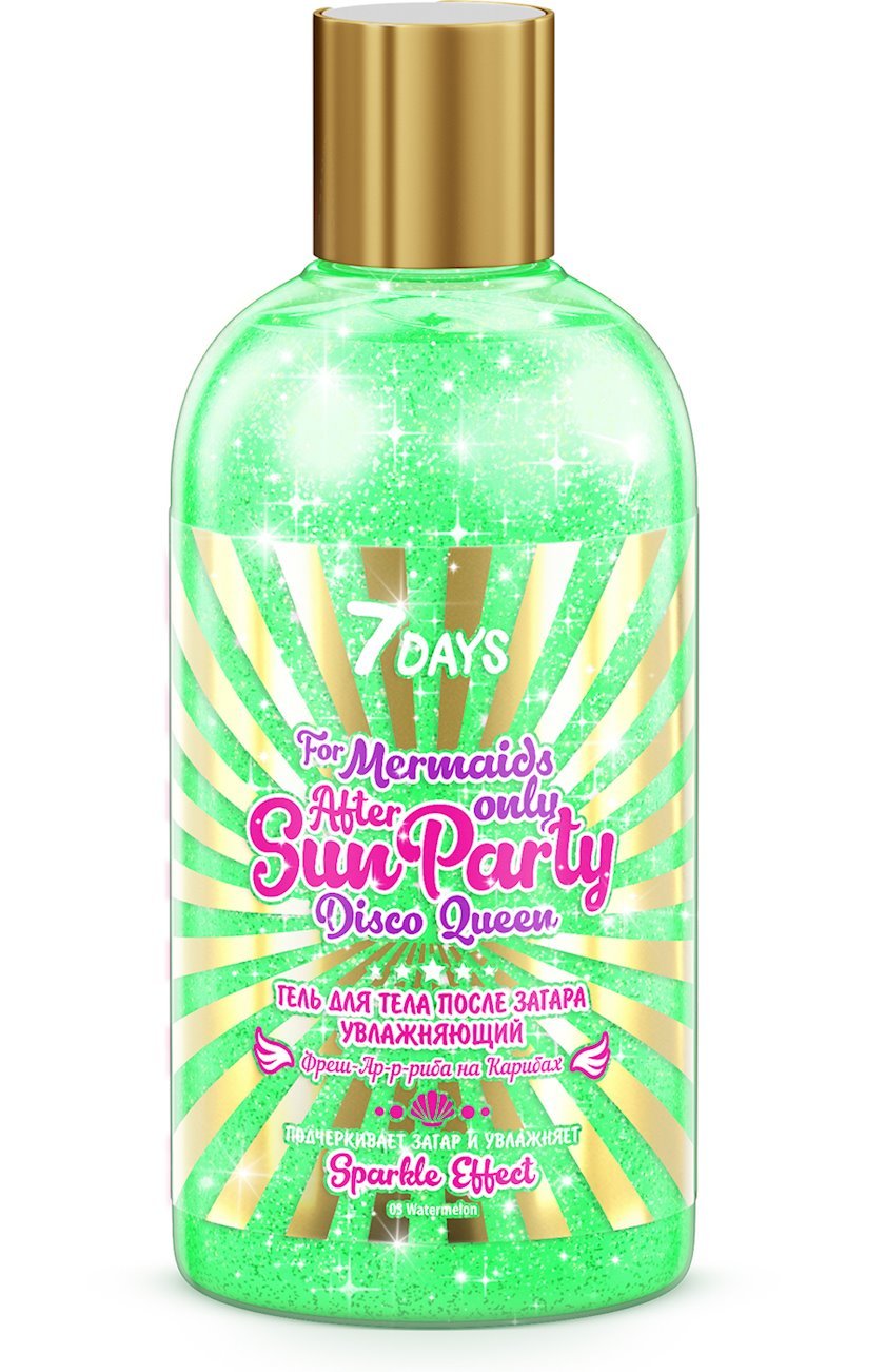 Гель для тела после загара 7 Days After Sun Party Disco Queen 03 ...