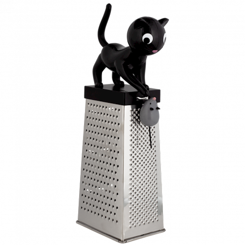 Sürtgəc Pylones Large Grater Charape Black,Qara,Paslanmayan polad