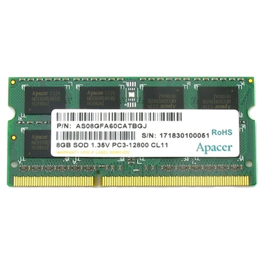 Оперативная память 8GB Apacer Dv.08g2k.Kam - купить в Баку. Цена, обзор ...