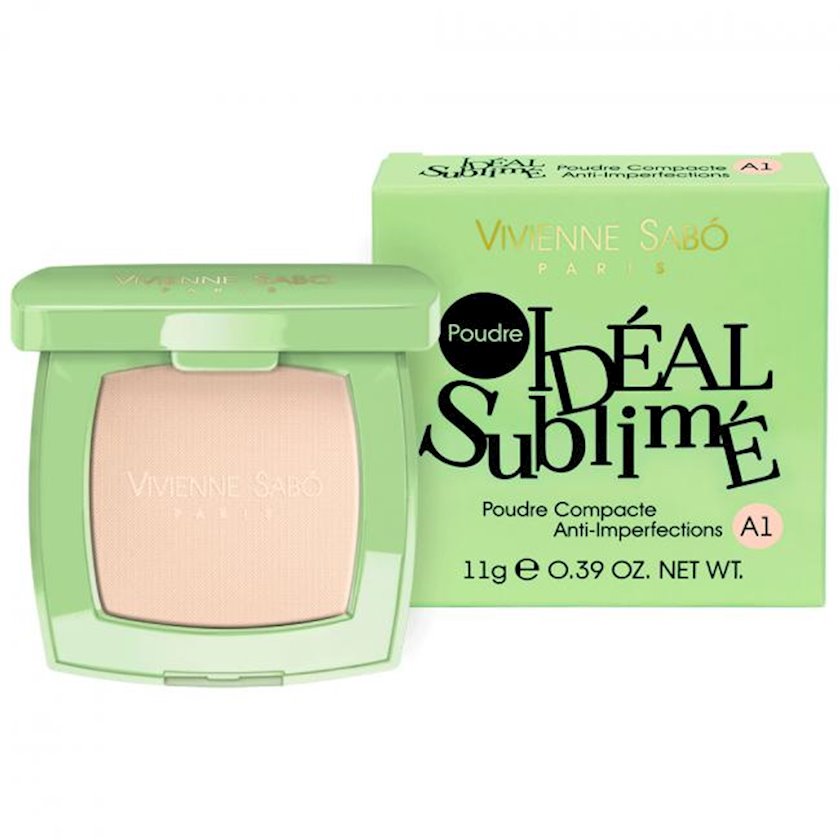 Компактная пудра Vivienne Sabo Ideal Sublime A1 Слоновая кость 11 г ...