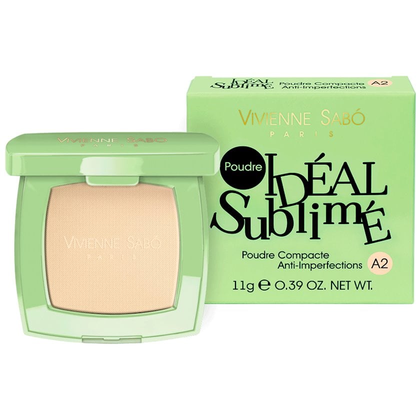 Компактная пудра Vivienne Sabo Ideal Sublime A2 Светло-бежевый 11 г ...