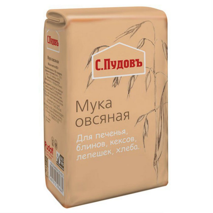 Un "С.Пудовъ" yulaf, 400 q