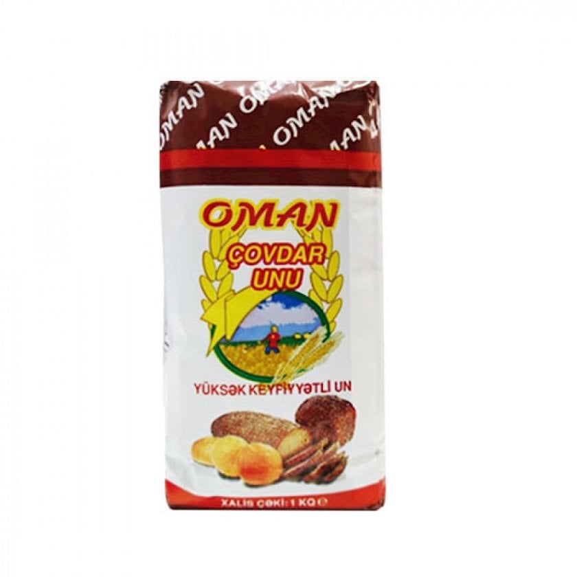 Ржаная мука Oman, 1кг - купить в Баку. Цена, обзор, отзывы, продажа