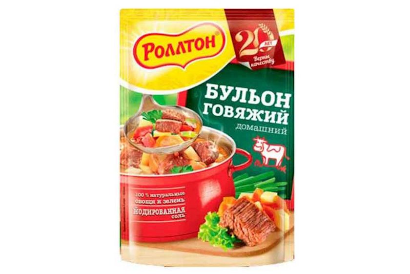 Бульон Роллтон говяжий, 90г - купить в Баку. Цена, обзор, отзывы, продажа