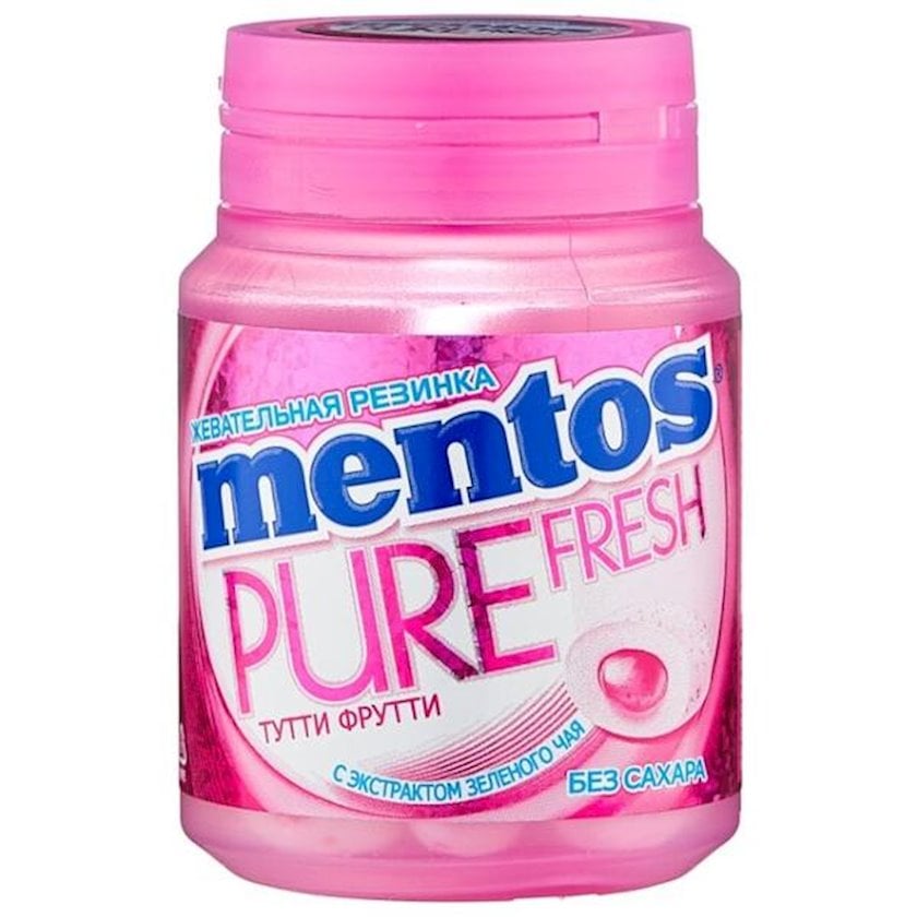 Жевательная резинка Mentos Pure Fresh Тутти Фрутти 100 г купить в Баку Цена обзор отзывы 5136