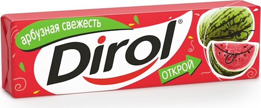 Saqqız Dirol Qarpız Təravəti 13.6q