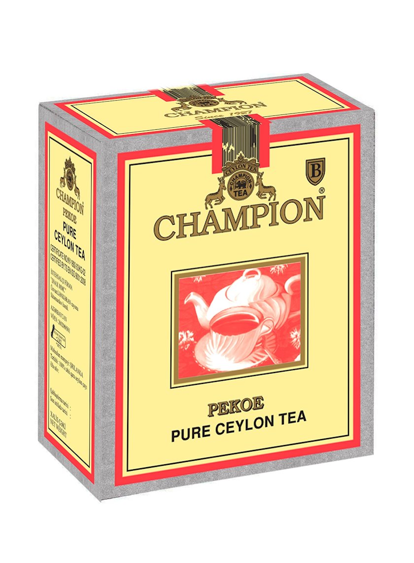Səpələnən qara çay Champion Pekoe Pure Ceylon, 500q