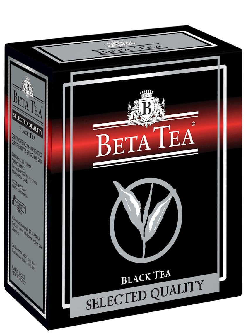 Qara yarpaq çayı Beta Tea Selected Quality, 500q