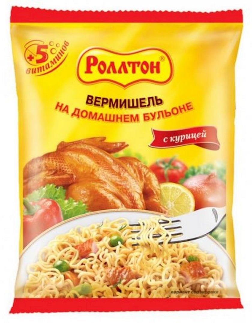 Роллтон с курицей фото