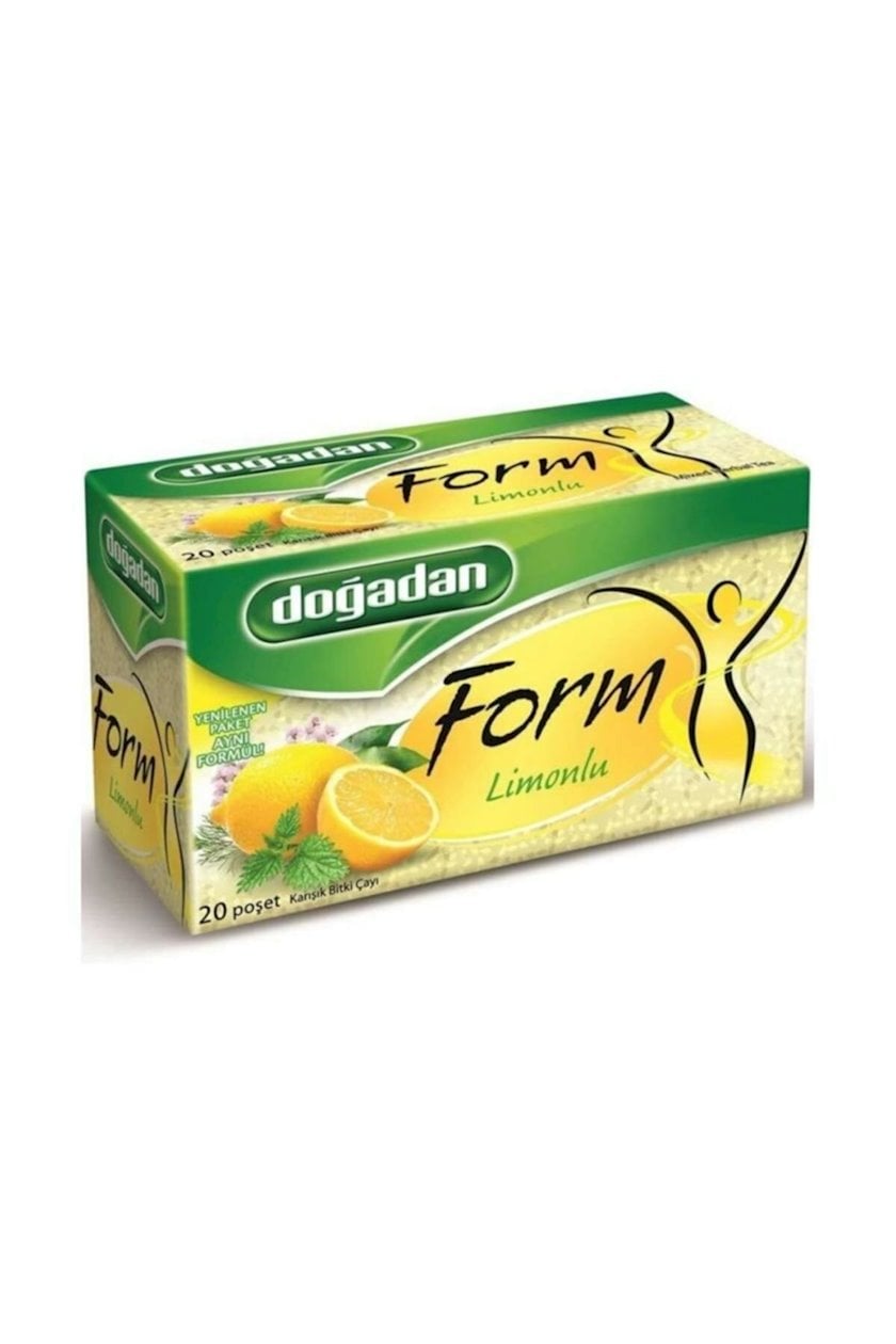 Paketləşdirilmiş çay Doğadan Form limon ilə, 20 ədəd