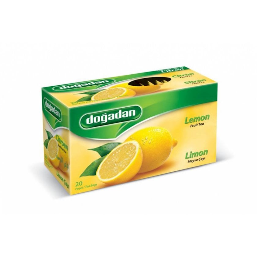 Paketləşdirilmiş çay Doğadan limon ilə, 20 ədəd