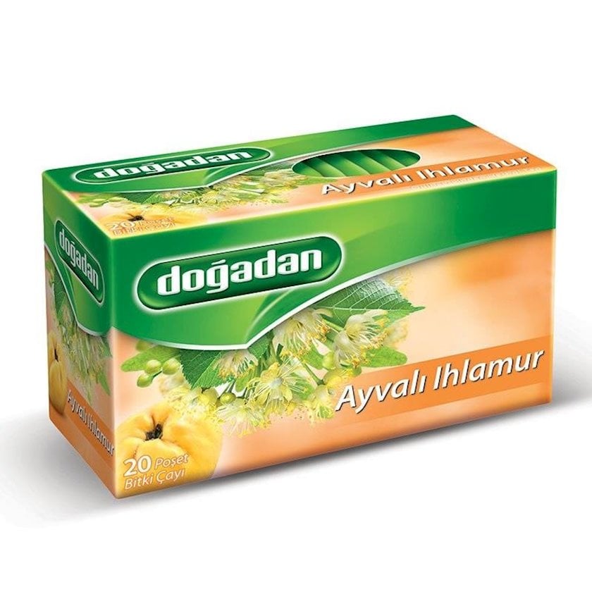 Paketləşdirilmiş çay Doğadan cökəli heyva ilə, 20 ədəd