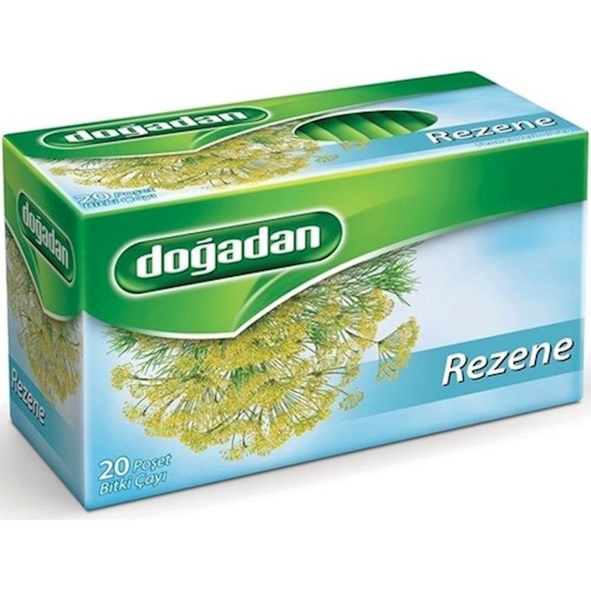 Paketləşdirilmiş çay Doğadan şüyüd ilə, 20 ədəd