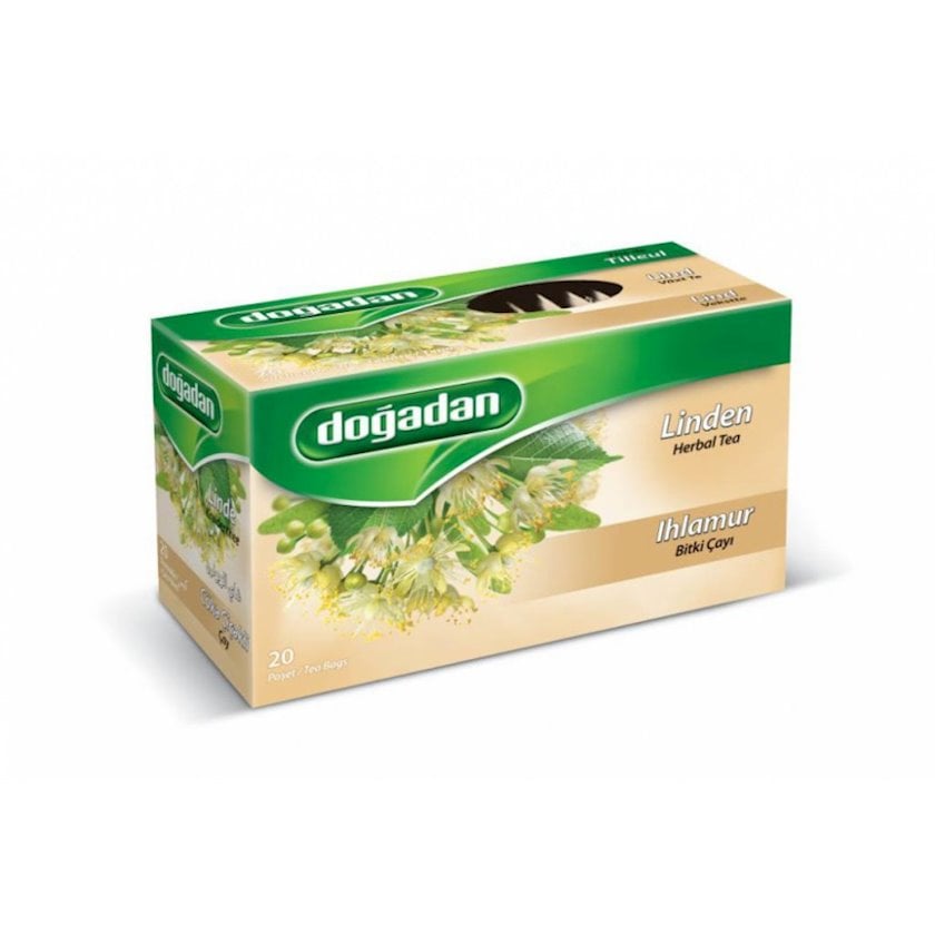 Paketləşdirilmiş çay Doğadan cökə ilə, 20 ədəd