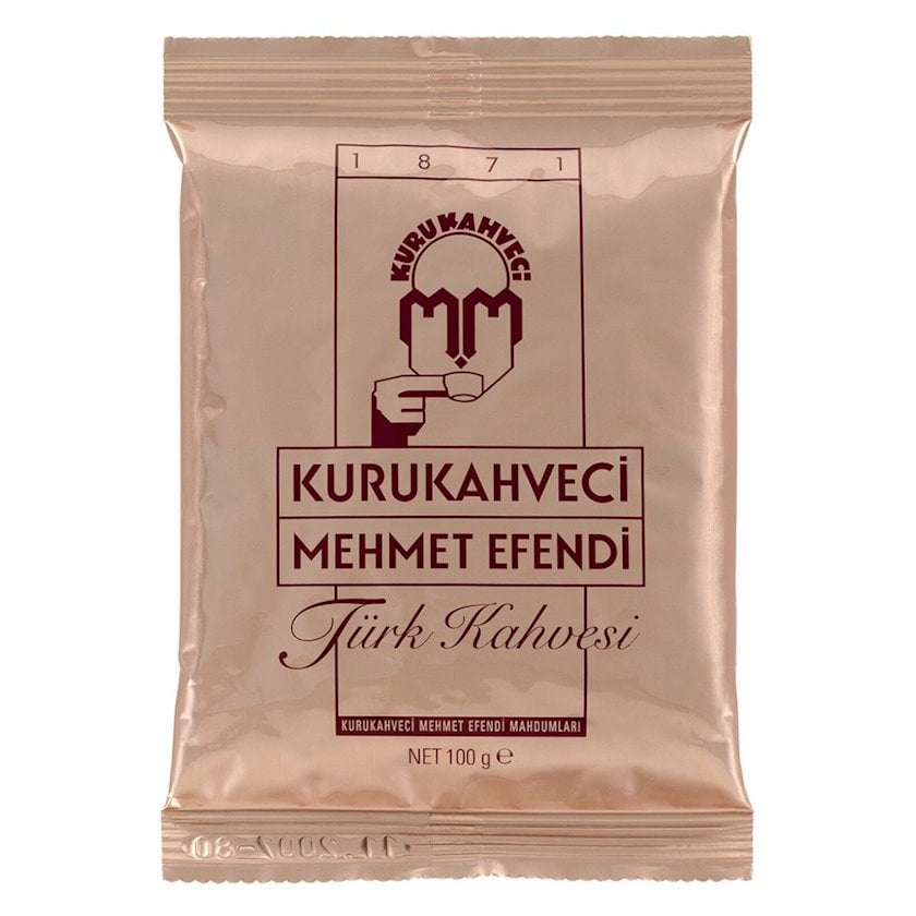 Həll olunan qəhvə Kurukahveci Mehmet Efendi turka üçün 100 q