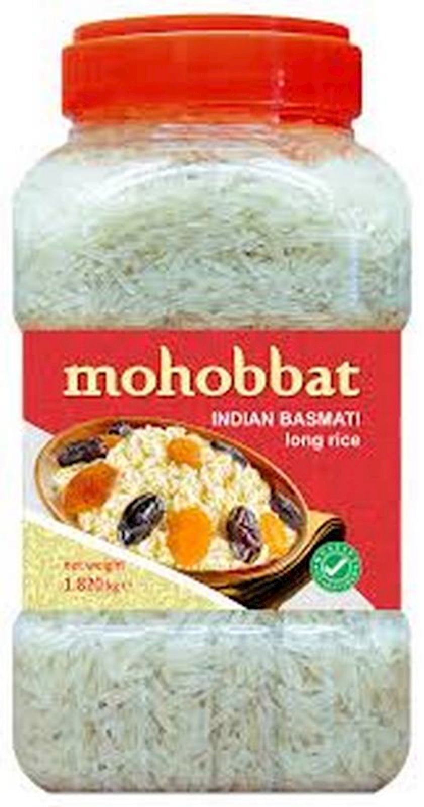 Düyü Mohobbat basmati, 1820q (4760150702549)