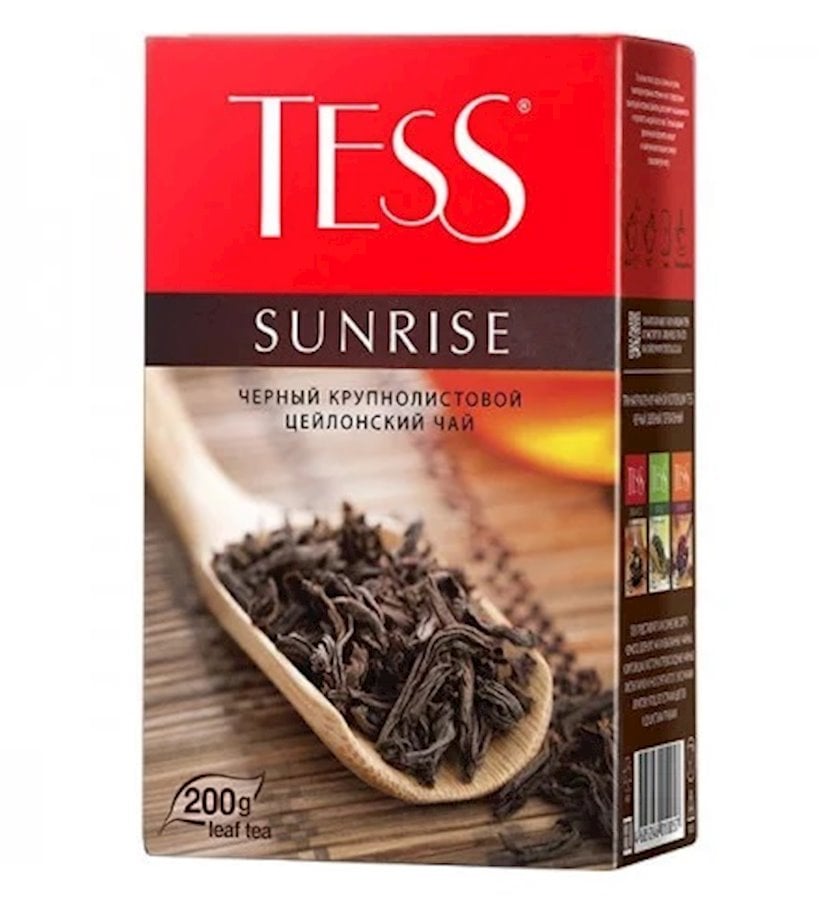Черный чай Tess Sunrise, 200г - купить в Баку. Цена, обзор, отзывы, продажа