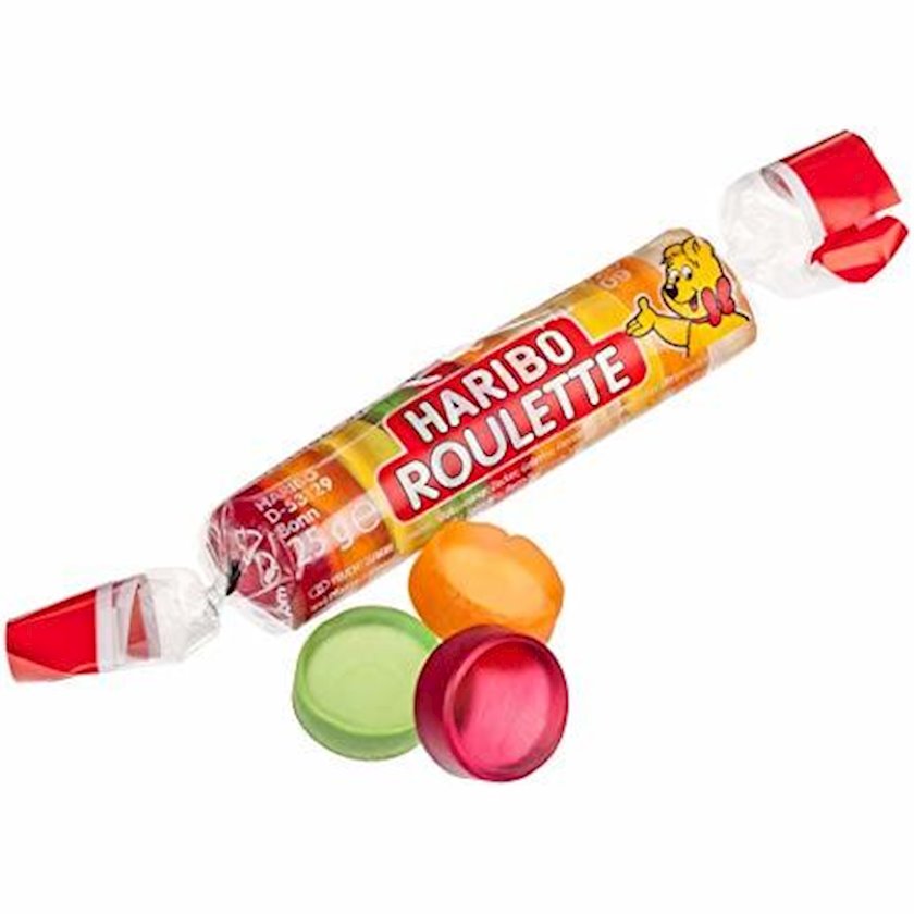 Jele konfetlər Haribo Roulette, 25 q