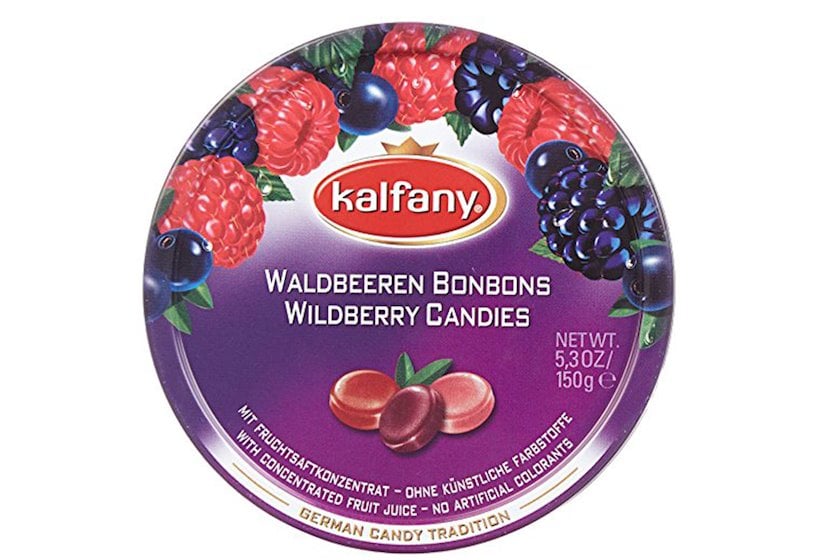 Nabat Kalfany Wildberry Candies meşə meyvələr dadı ilə, 150 q