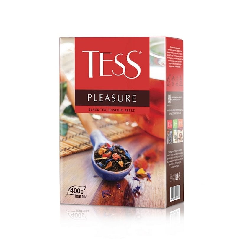 Qara çay Tess Pleasure tropik meyvələr ətiri ilə 400 q