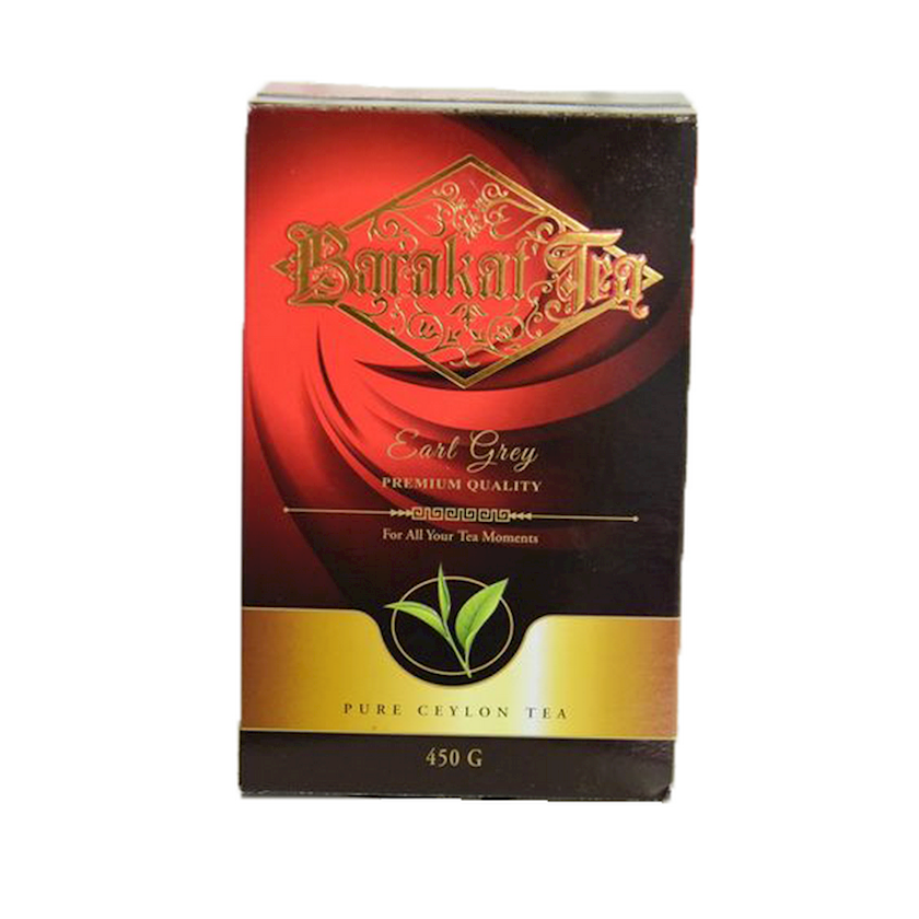 Qara dəmləmə çayı Barakat Tea Earl Grey 450 q