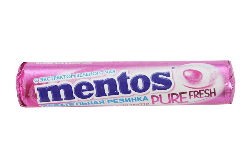 Saqqız Mentos Pure Fresh Tutti Frutti, 15.5q