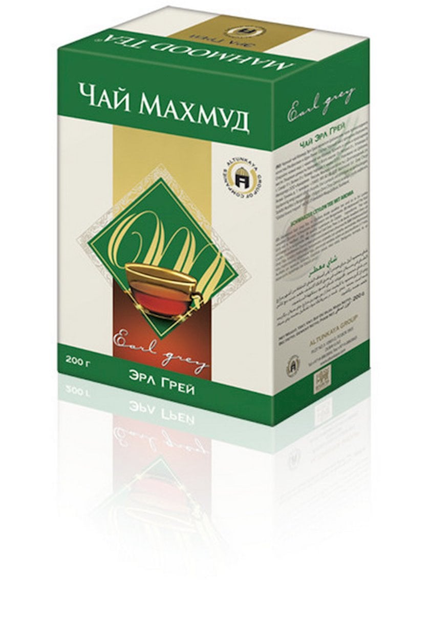 Qara çay Mahmood Tea Earl Grey 225 q