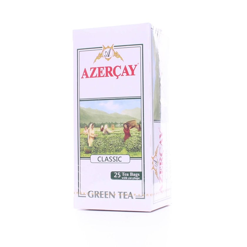 Yaşıl paket çayı Azercay Classic, 25 ədəd