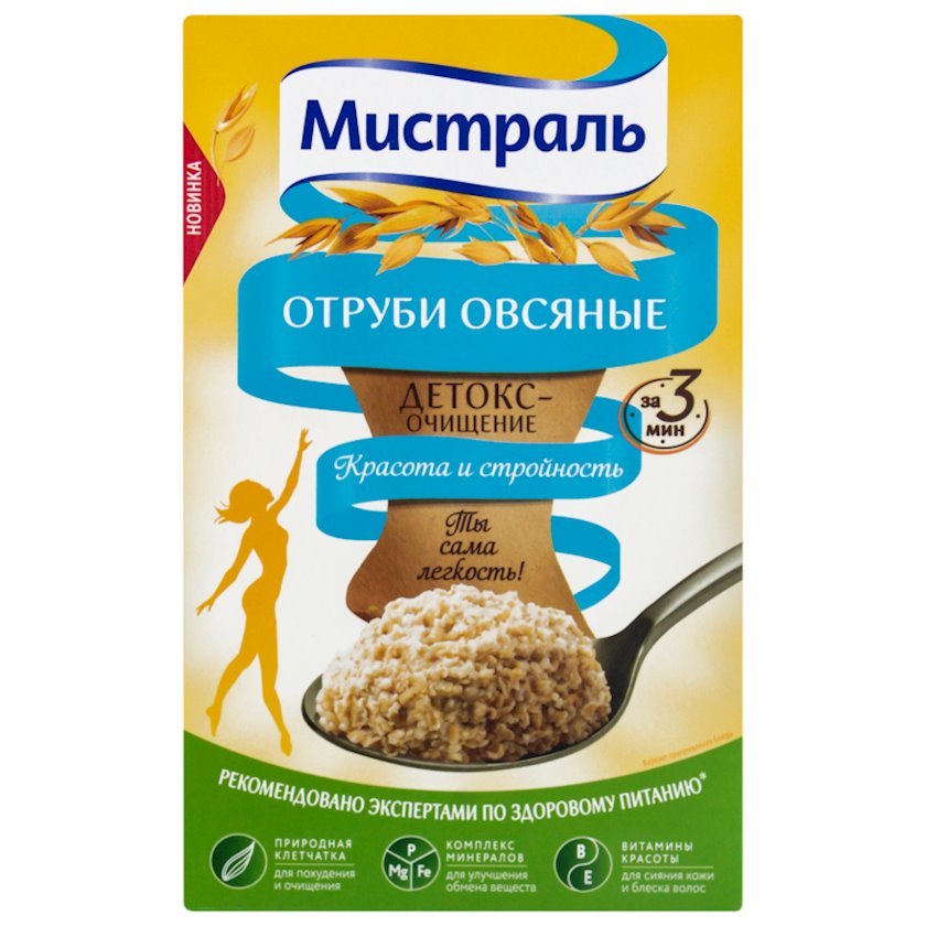 Yulaf kəpək Мистраль, 400q