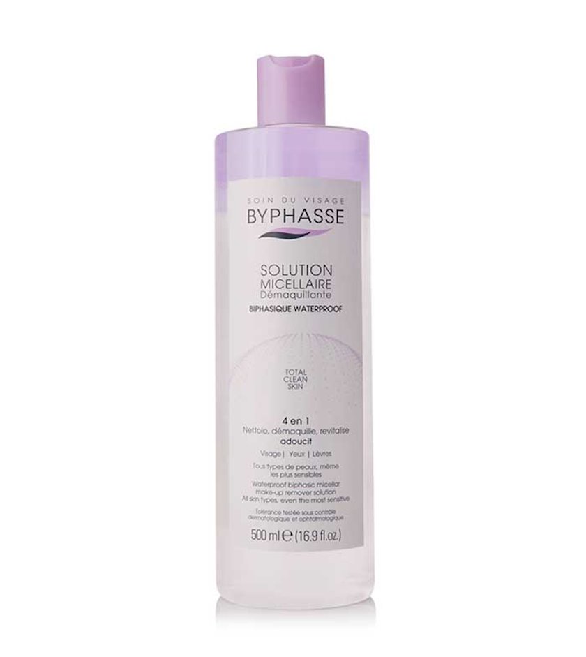 Miselyar su Byphasse Waterproof Biphasic Micellar Makeup Remover