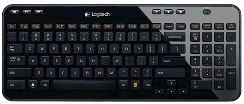 Logitech wireless keyboard k360 920 003095 black usb обзор