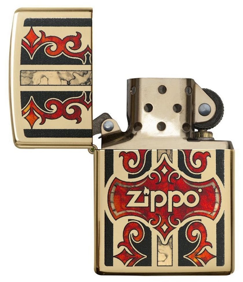 Зажигалка zippo с рисунком zippo