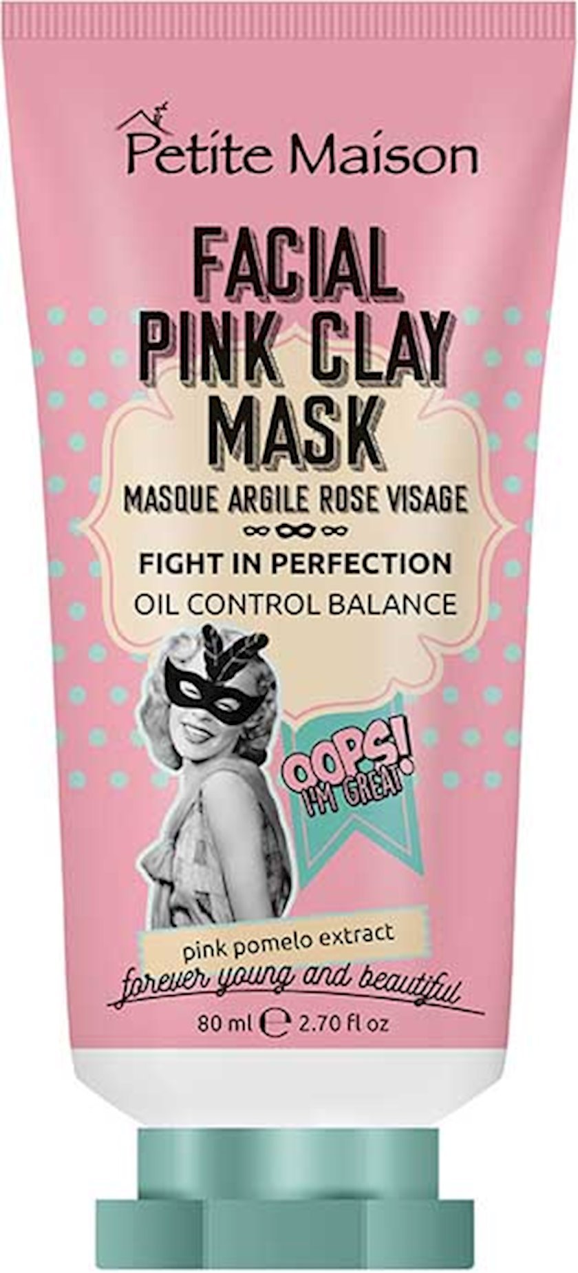 Маска для лица Petite Maison Pink Сlay 80 мл, из розовой глины - купить ...