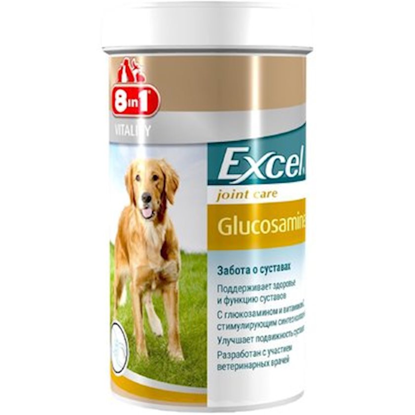 Витамины 8 in 1 для собак Excel Glucosamine, 110 таблеток - купить в ...