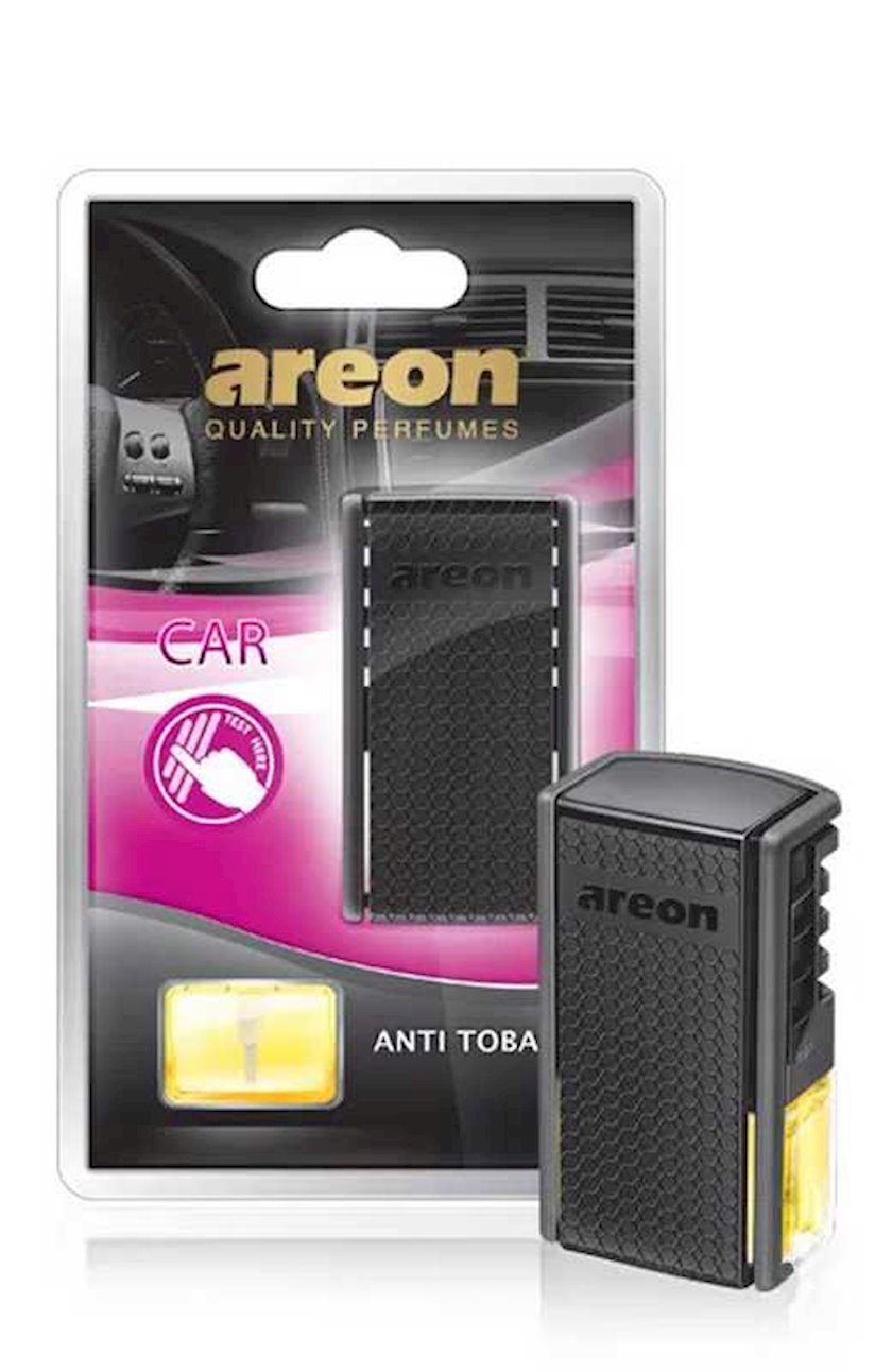 Освежитель "Areon" (Car Perfume) (блистер) - Anti Tobacco (на печку) 8 мл
