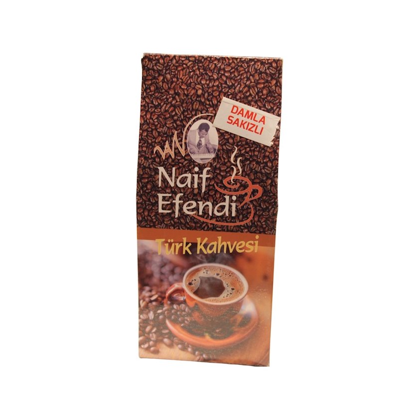 Турецкий кофе Naif Efendi Damla Sakızlı, с кофеином, 100г - купить в ...