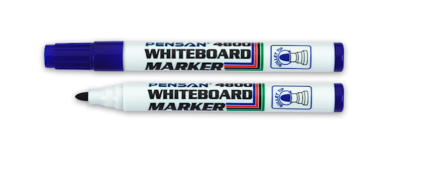 Маркер для белой доски Pensan Whiteboard Marker, синий -  в Баку .
