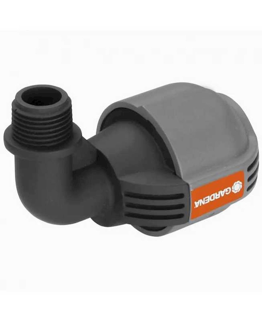 Соединитель L-образный Gardena Quick & Easy с наружной резьбой 25 мм х ...