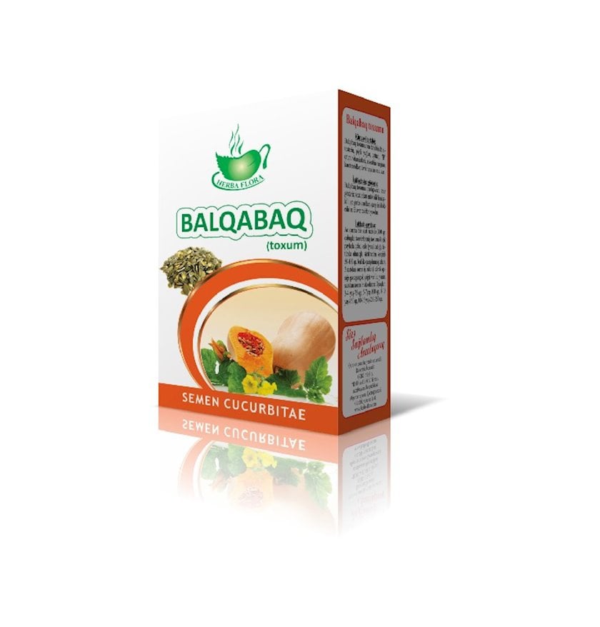 Balqabaq toxumu (təmizlənmiş) Herba Flora, 50 q