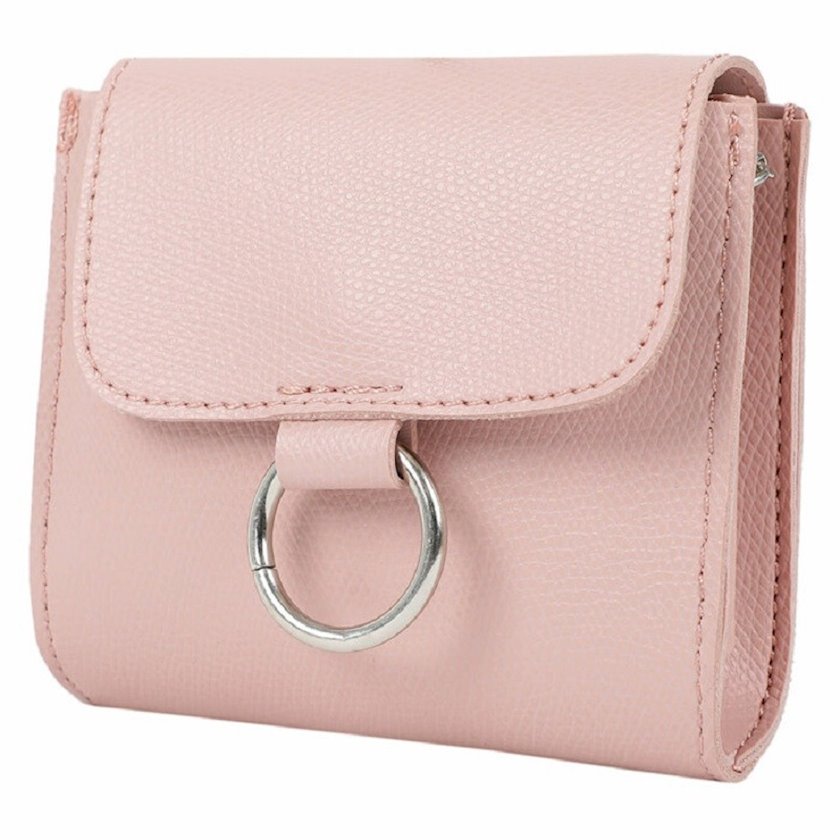 Женская сумка из полиуретана Miniso Crossbody Bag With Ring Pink