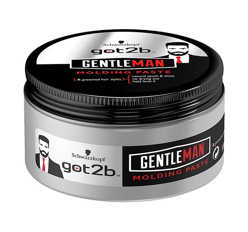 Паста для волос Schwarzkopf got2b Gentleman Molding Paste, 100 мл - купить в Баку. Цена, обзор, отзывы, продажа